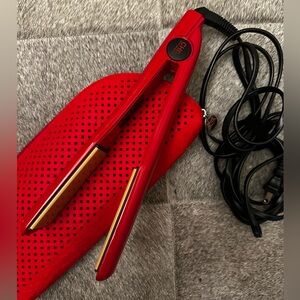 NEW! CHI Red Titanium Flat Iron 1.5”